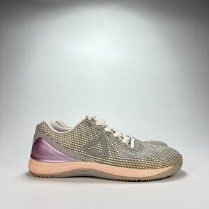 Reebok CrossFit Nano 7.0 Light Gray Lace Up Training Shoes 1Y3501 Women's Sz 9.5